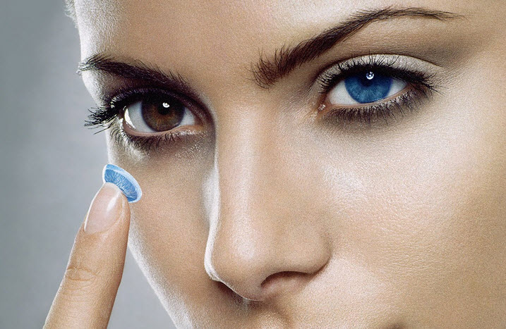 Как изменить цвет глаз при помощи контактных линз