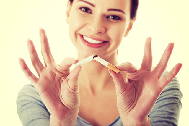 Резкий отказ от никотина эффективнее, чем постепенный
